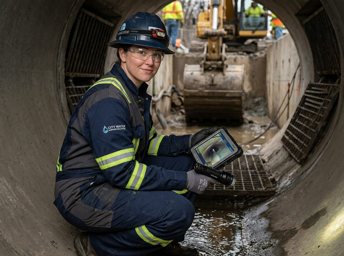 Sewer Line Inspection & Replacement in La Vernia